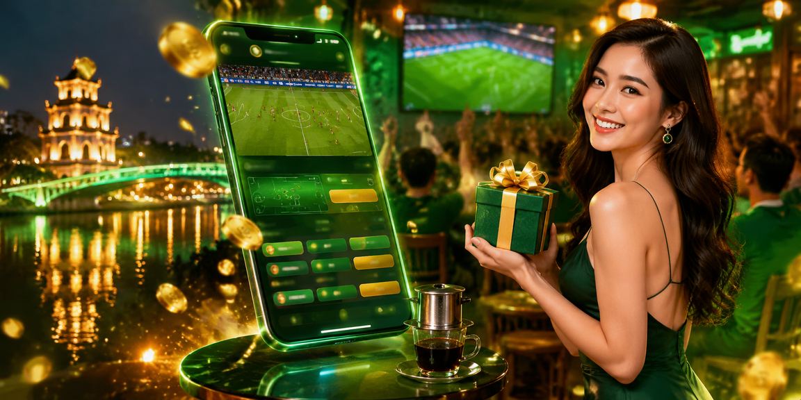 Người dùng Hà Nội thưởng thức cà phê và khám phá game casino mới trên điện thoại