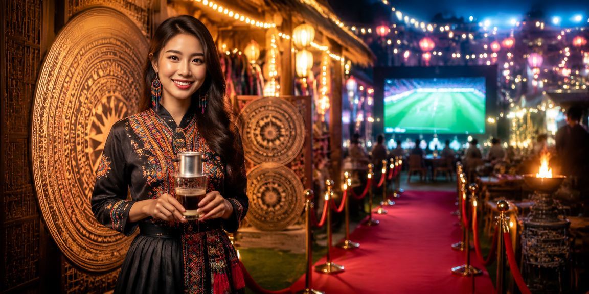 Người dùng Sapa xem kèo bóng đá trên điện thoại bên ly cà phê